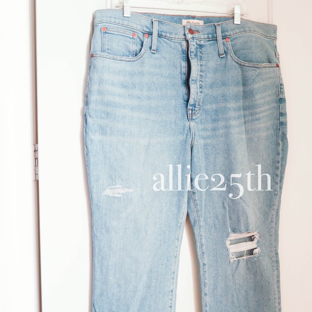 Madewell NWT Size 33 MOM Denim Jeans